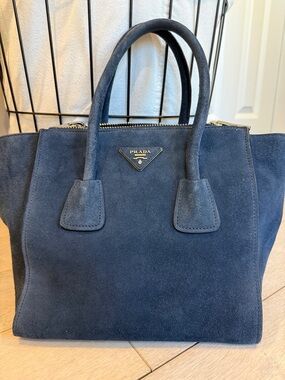 Prada suede bag